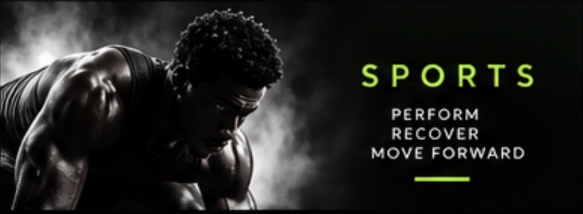 Sports — Perform, Recover, Move Forward